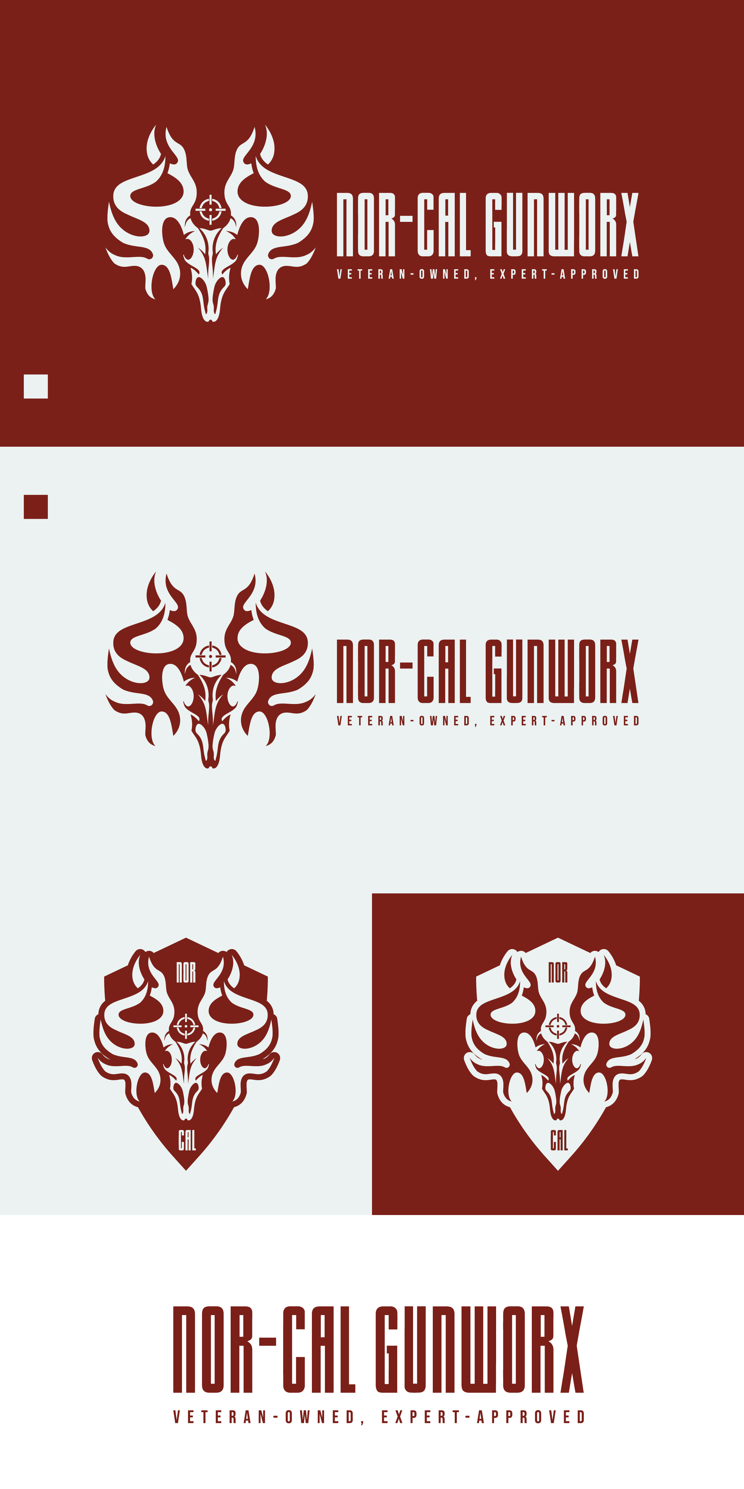 Logo Design by Duvai Studio for DAVIS GUNWORX | Design #31604209