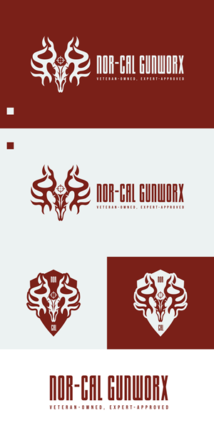 Logo Design by Duvai Studio for DAVIS GUNWORX | Design: #31604209
