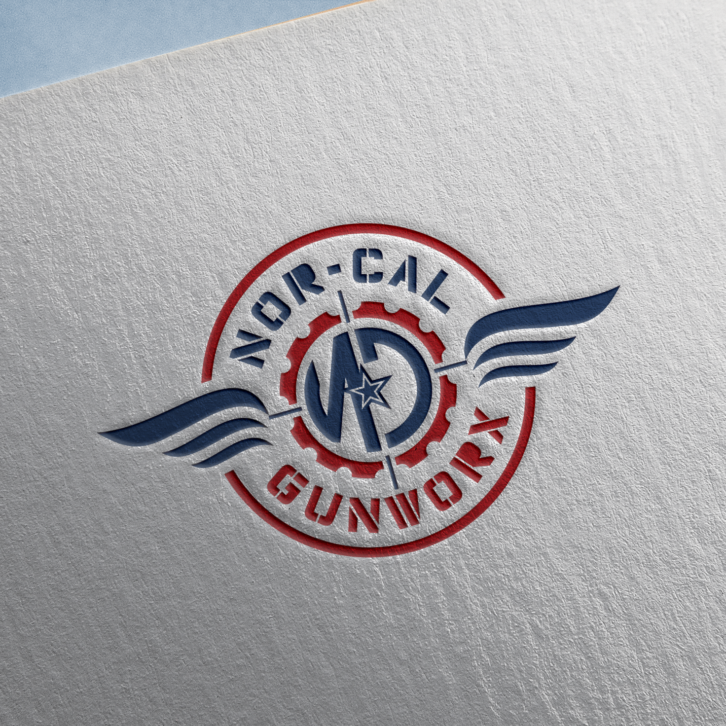 Logo Design by Publik Logo for DAVIS GUNWORX | Design #31598013