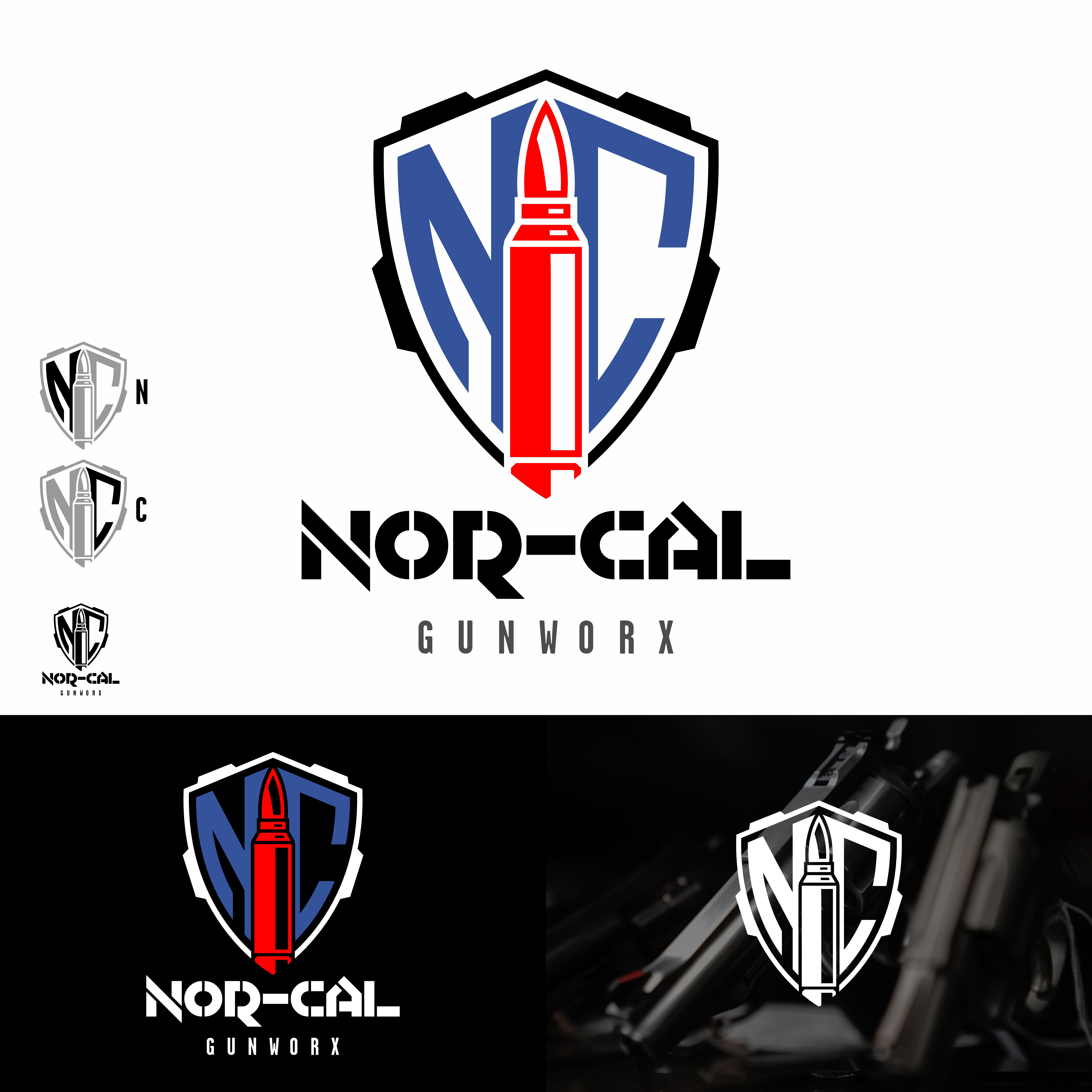 Logo Design by BUTTER work for DAVIS GUNWORX | Design #31621412