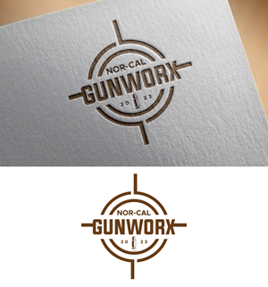 Logo Design by fly  design for DAVIS GUNWORX | Design: #31603945