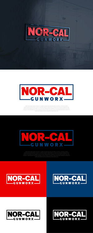 Logo Design by AlphabetZero.co.uk for DAVIS GUNWORX | Design: #31607602