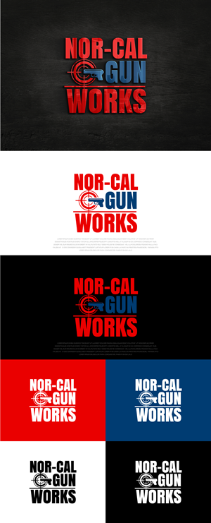 Logo Design by AlphabetZero.co.uk for DAVIS GUNWORX | Design: #31607604