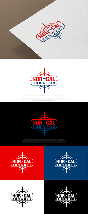 Logo Design by AlphabetZero.co.uk for DAVIS GUNWORX | Design: #31607605