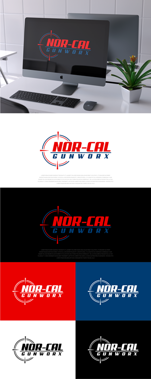 Logo Design by AlphabetZero.co.uk for DAVIS GUNWORX | Design: #31607607