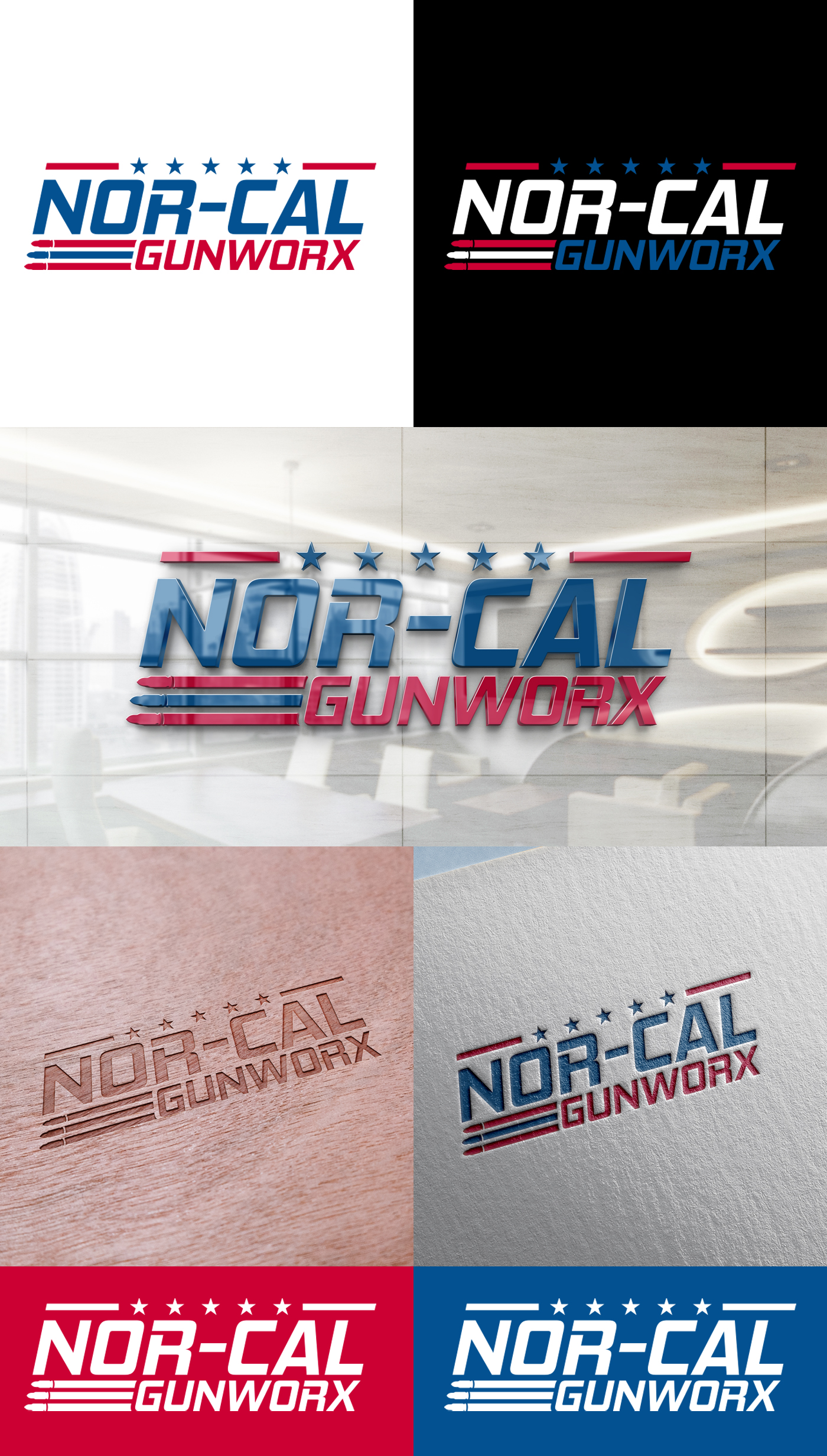 Logo Design by MarvinStudio for DAVIS GUNWORX | Design: #31626846