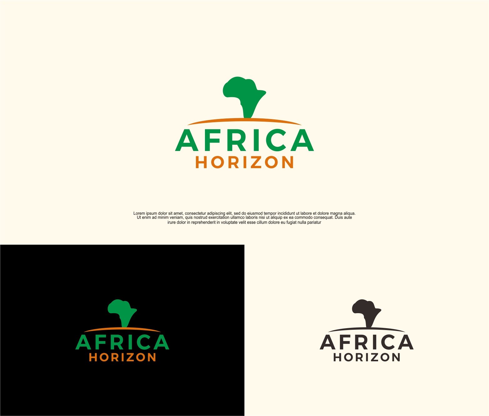 Logo Design by GI ART for Africa Horizon | Design #31639160