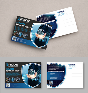 Postcard Design by ecorokerz for Rode Investigations & Security LLC | Design: #31609643