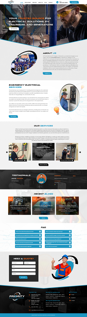 Landing Page Design by creative.bugs for this project | Design: #31609106