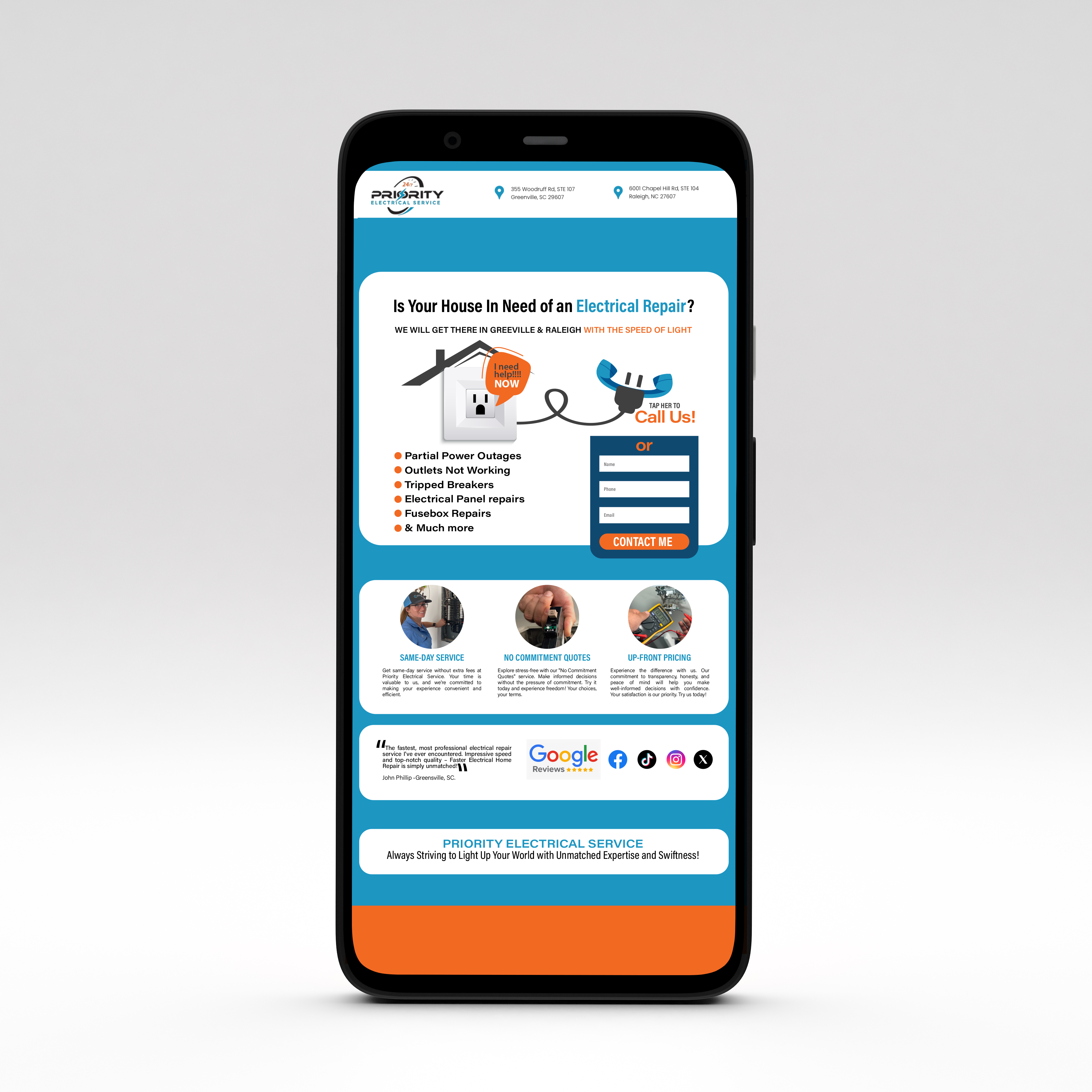 Landing Page Design by WholeBranding® for this project | Design #31613263