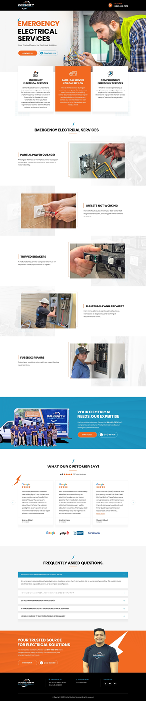Landing Page Design by e2developers