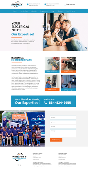 Diseño de Página de Aterrizaje por Graphic Guy para este proyecto | Diseño: #31604753
