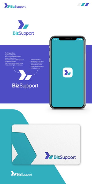 Diseño de Logo por merti.studio para BizSupport.ca | Diseño: #31618024