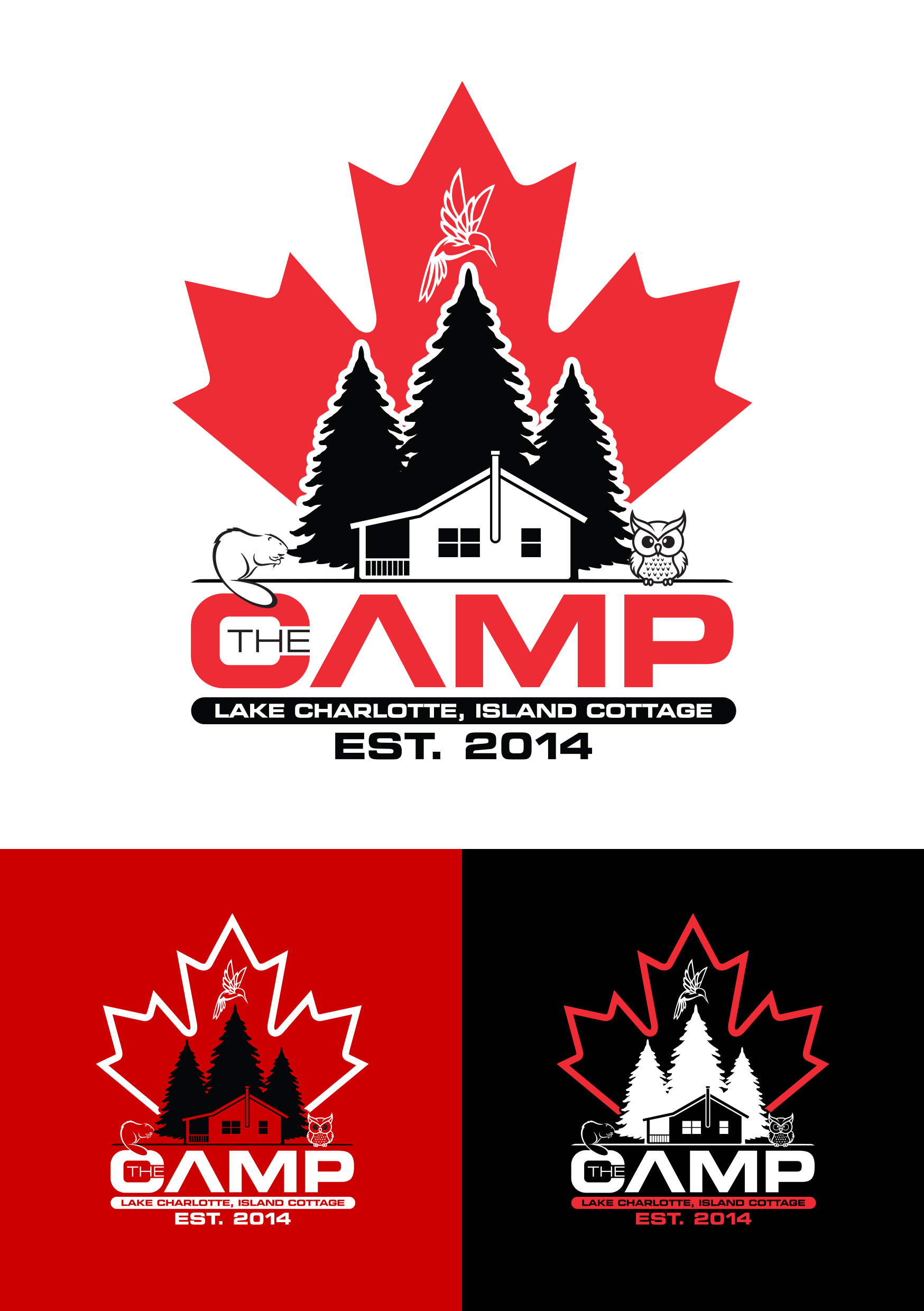 Design de Logo par artheirz pour Lake Charlotte Island Cottage | Design #31638567