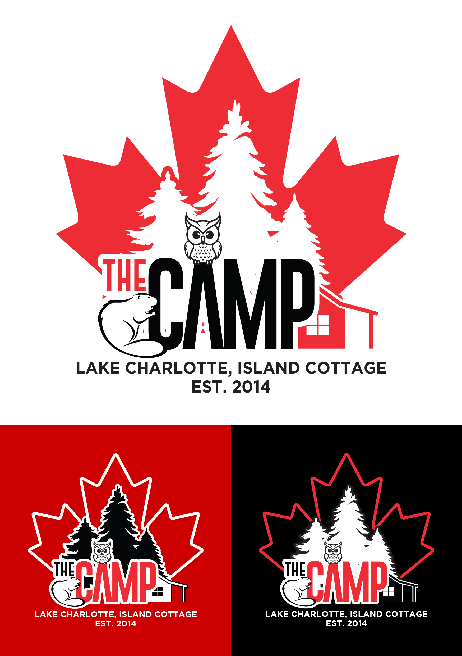 Logo-Design von artheirz für Lake Charlotte Island Cottage | Design #31670998