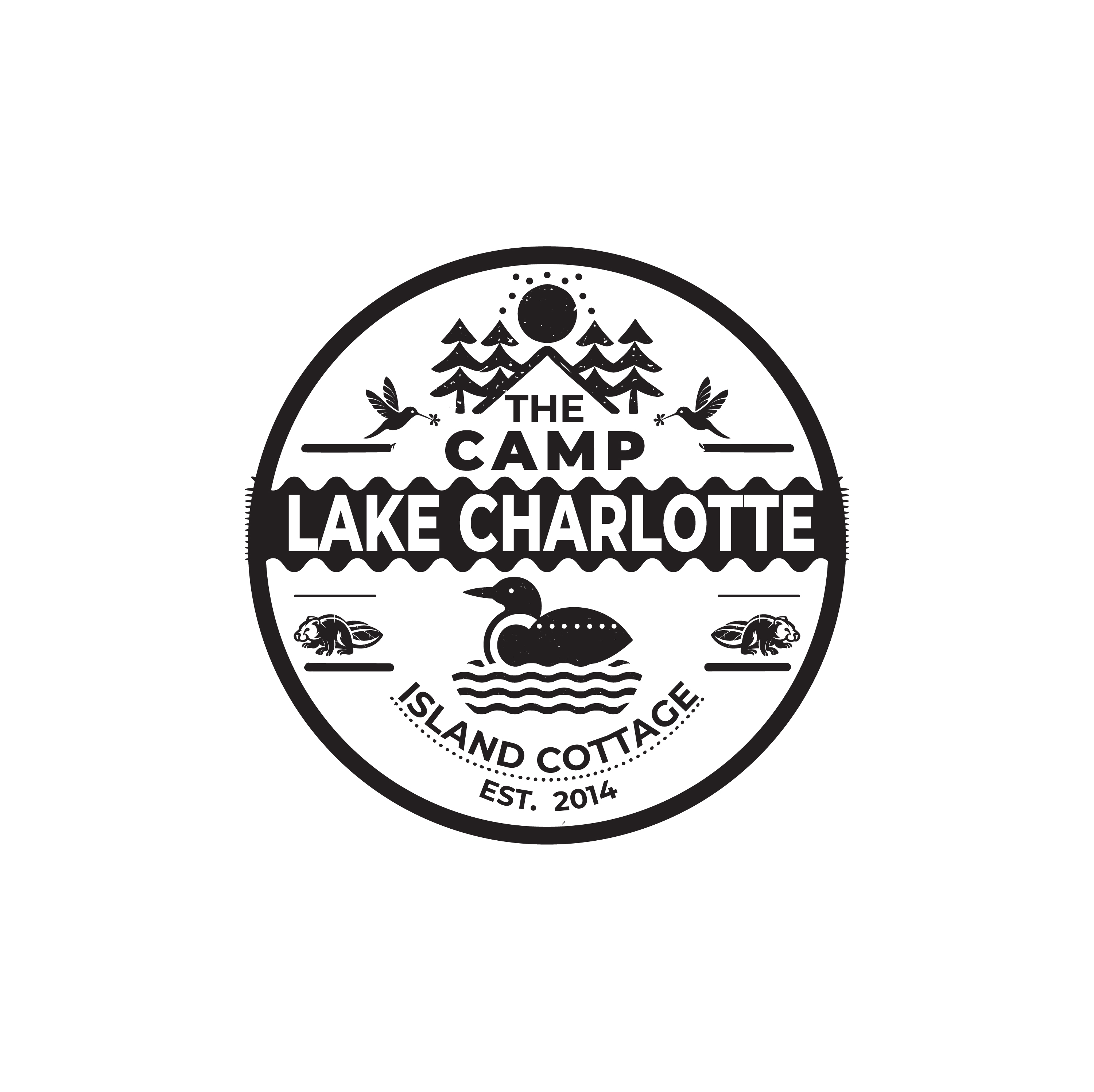 Diseño de Logo por JebaF para Lake Charlotte Island Cottage | Diseño #31674038
