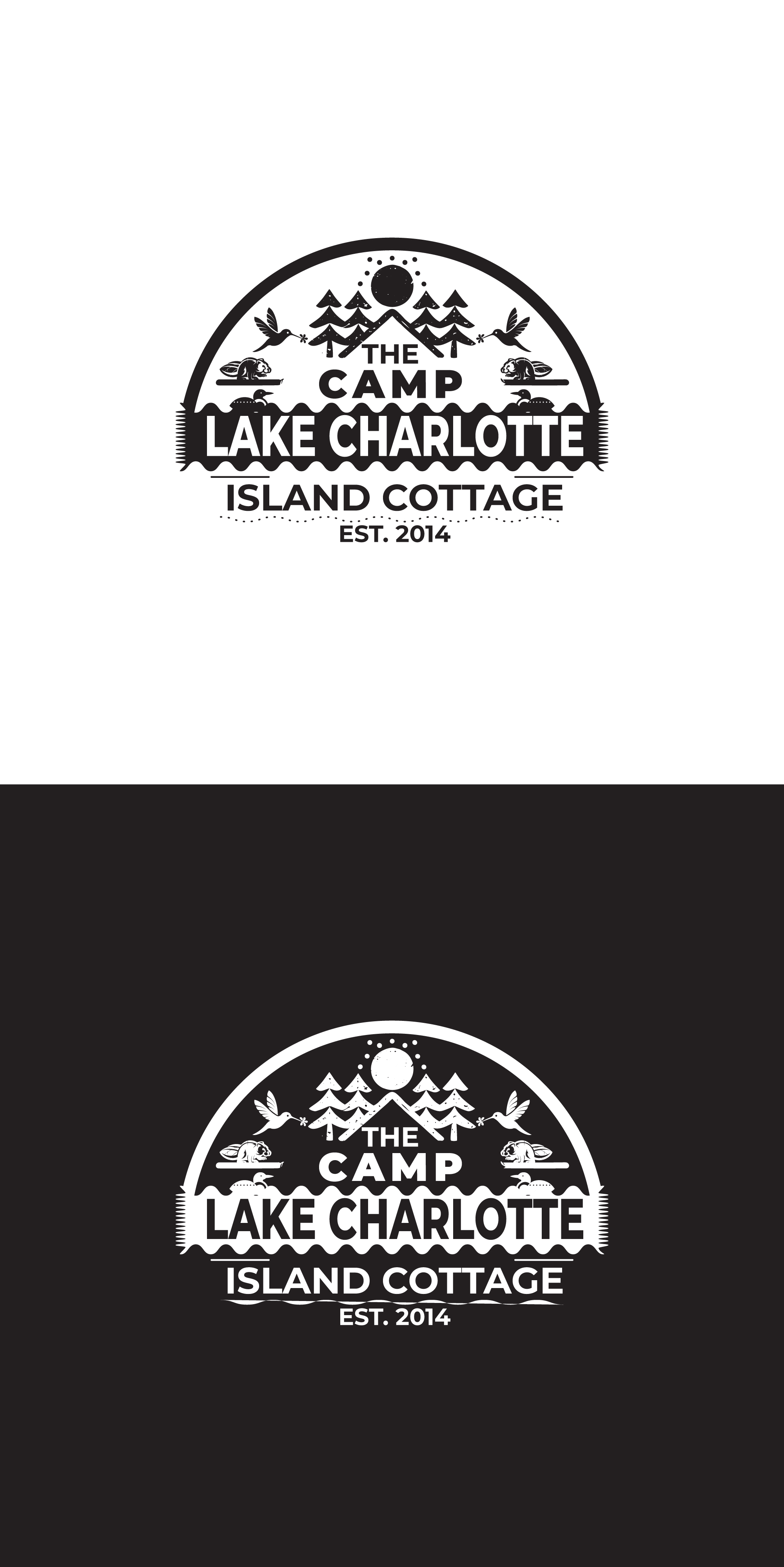 Diseño de Logo por JebaF para Lake Charlotte Island Cottage | Diseño #31674086