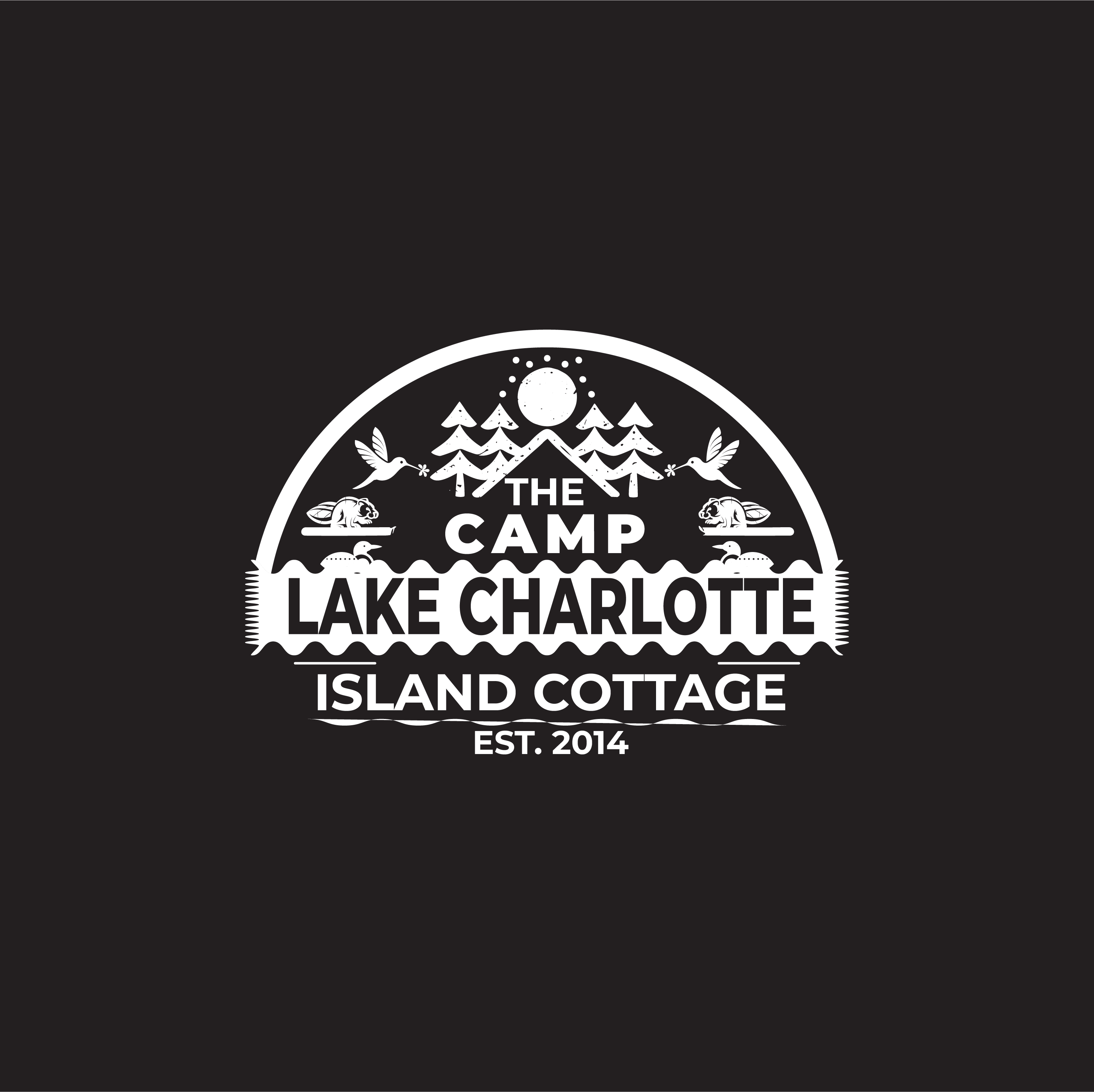 Diseño de Logo por JebaF para Lake Charlotte Island Cottage | Diseño #31674088