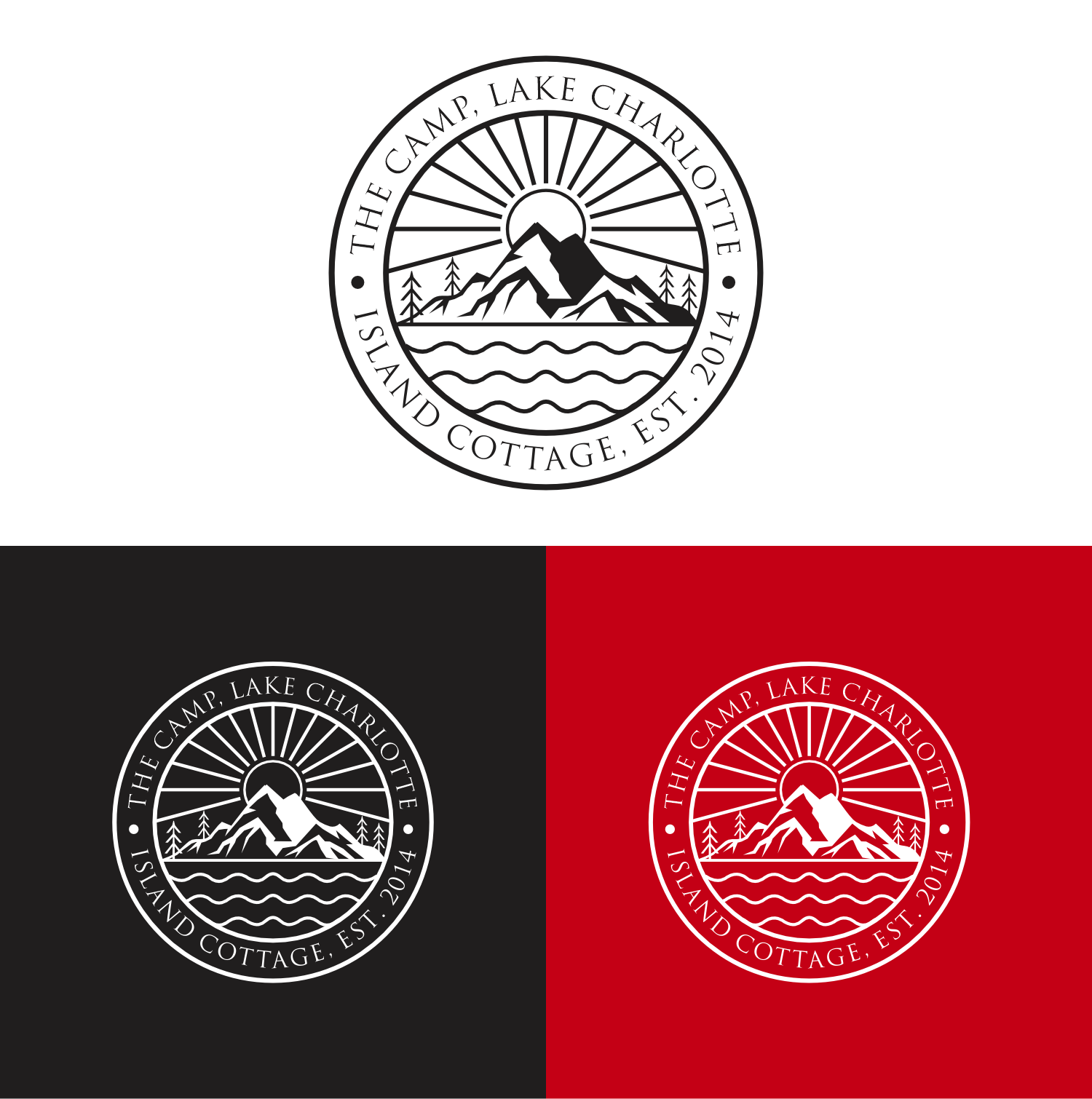 Logo Design by cah awu for Lake Charlotte Island Cottage | Design #31634166