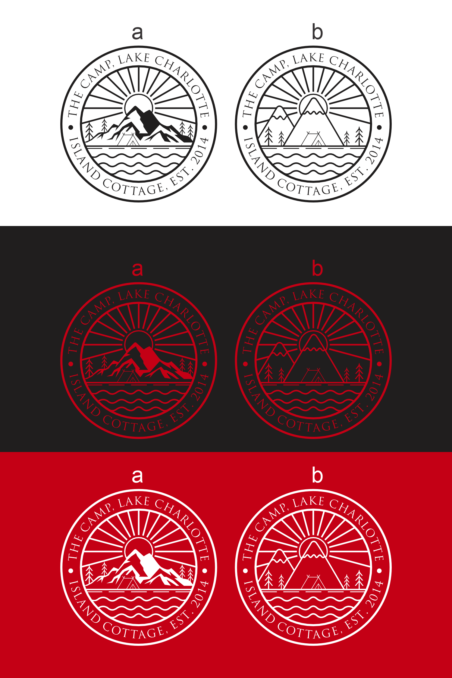 Logo Design by cah awu for Lake Charlotte Island Cottage | Design #31637557