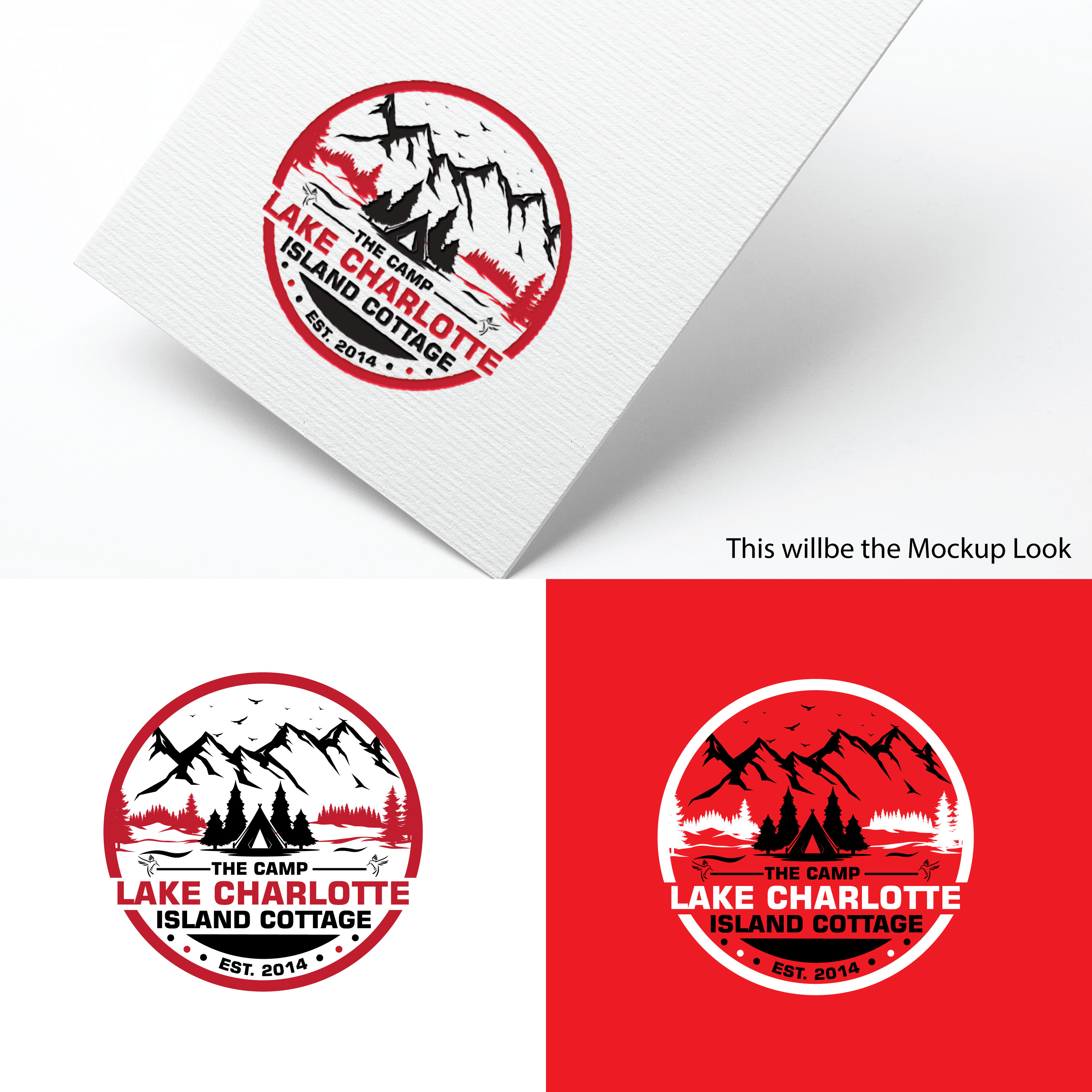 Diseño de Logo por Design_Duo para Lake Charlotte Island Cottage | Diseño #31671623