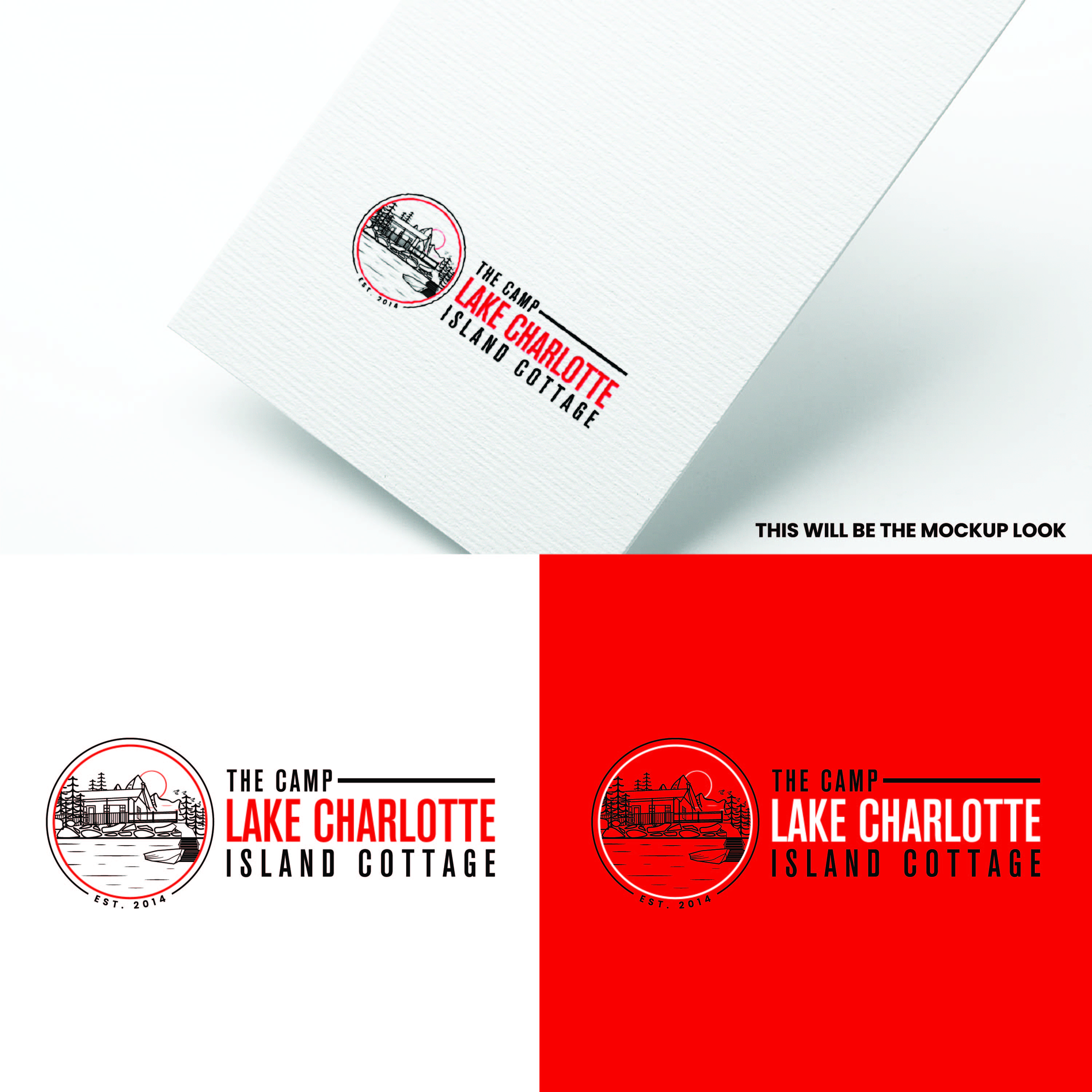 Diseño de Logo por Design_Duo para Lake Charlotte Island Cottage | Diseño #31695935