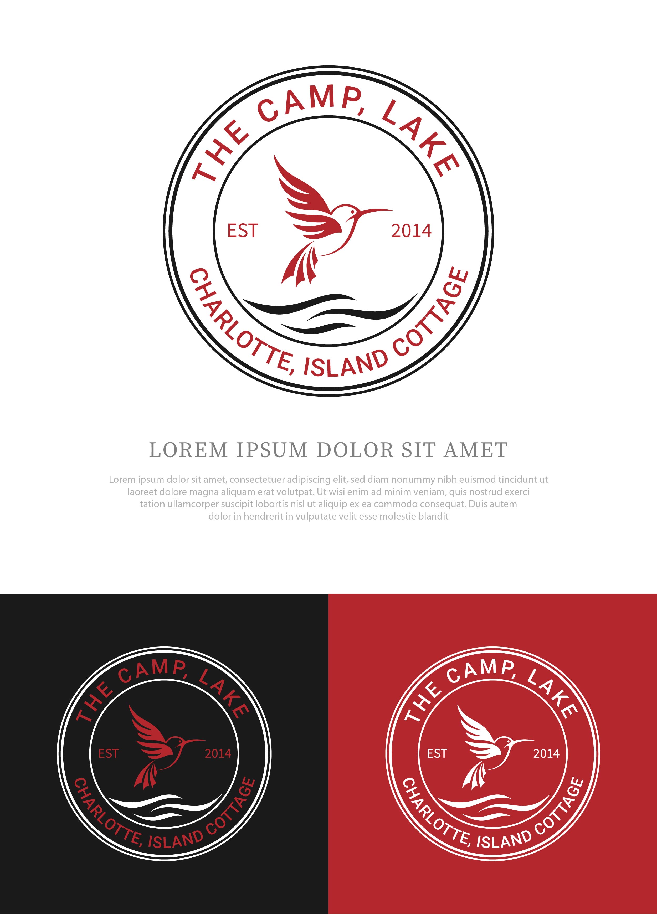 Logo Design by NasarLogo for Lake Charlotte Island Cottage | Design #31690075