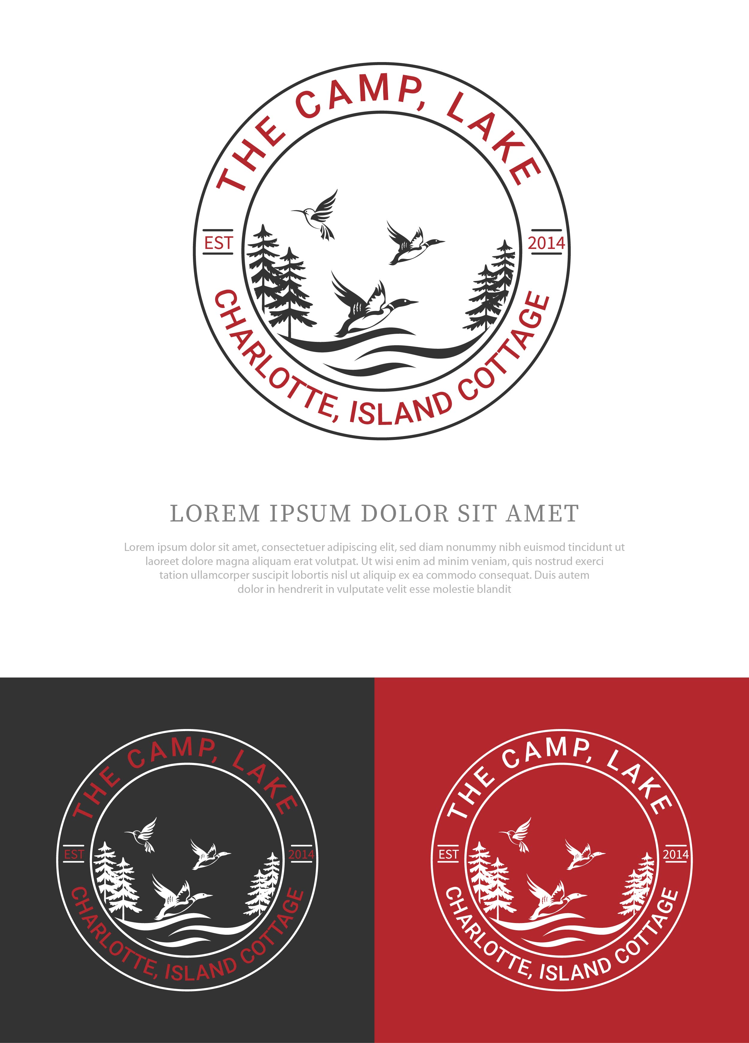 Diseño de Logo por NasarLogo para Lake Charlotte Island Cottage | Diseño #31690077