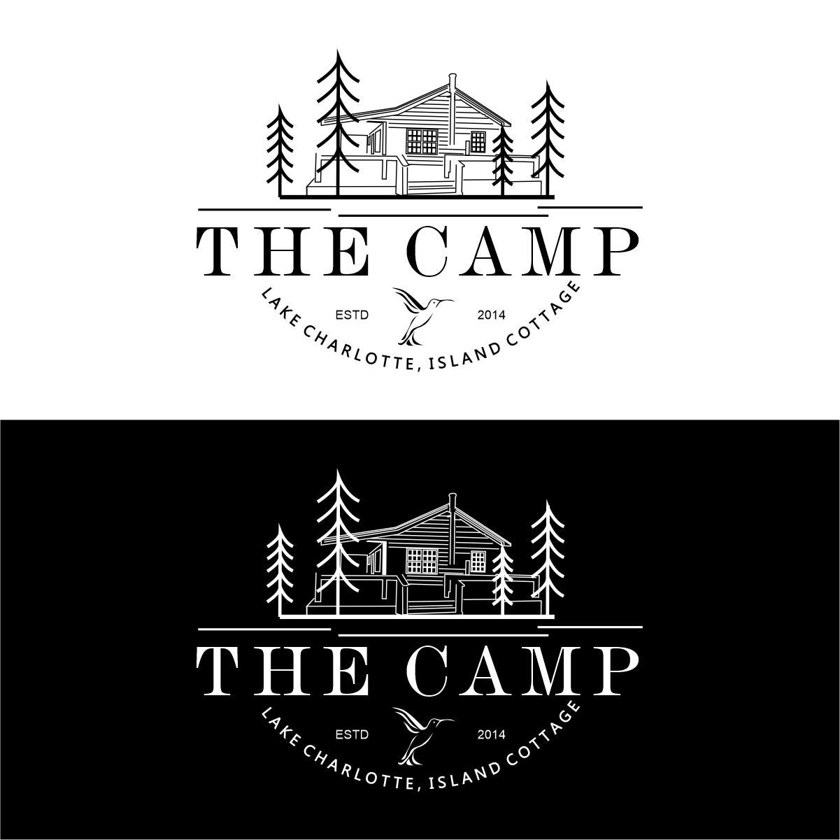 Logo Design by creative.bugs for Lake Charlotte Island Cottage | Design #31648337