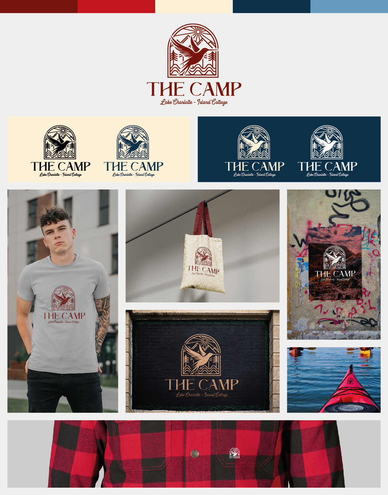 Logo-Design von Kore Branding für Lake Charlotte Island Cottage | Design #31651143