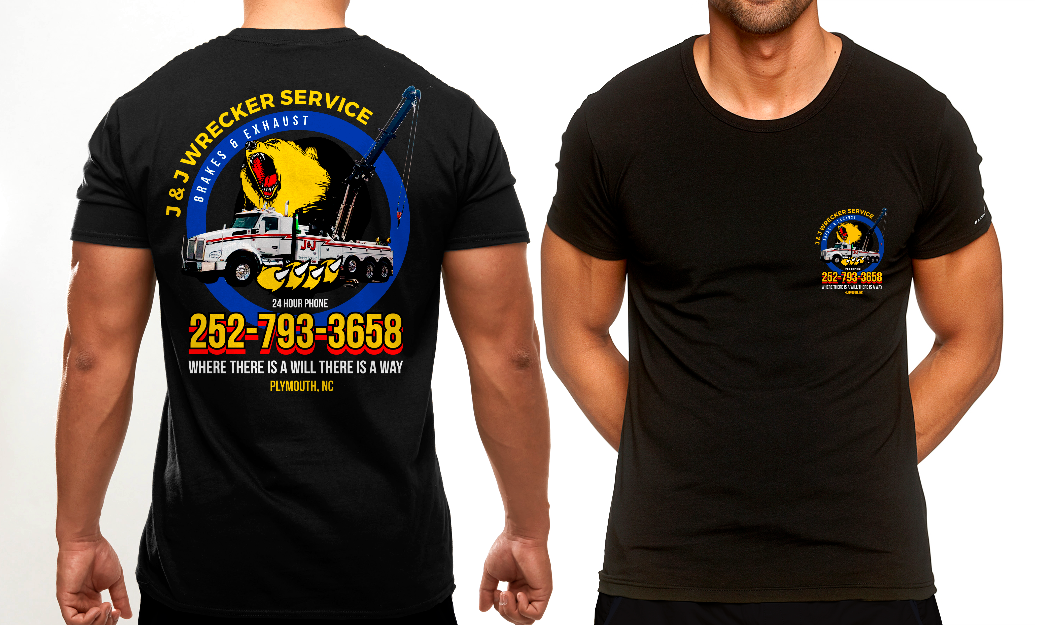 T-shirt Design by juanjoseolivieri for J&J Wrecker Sservice | Design #31612867