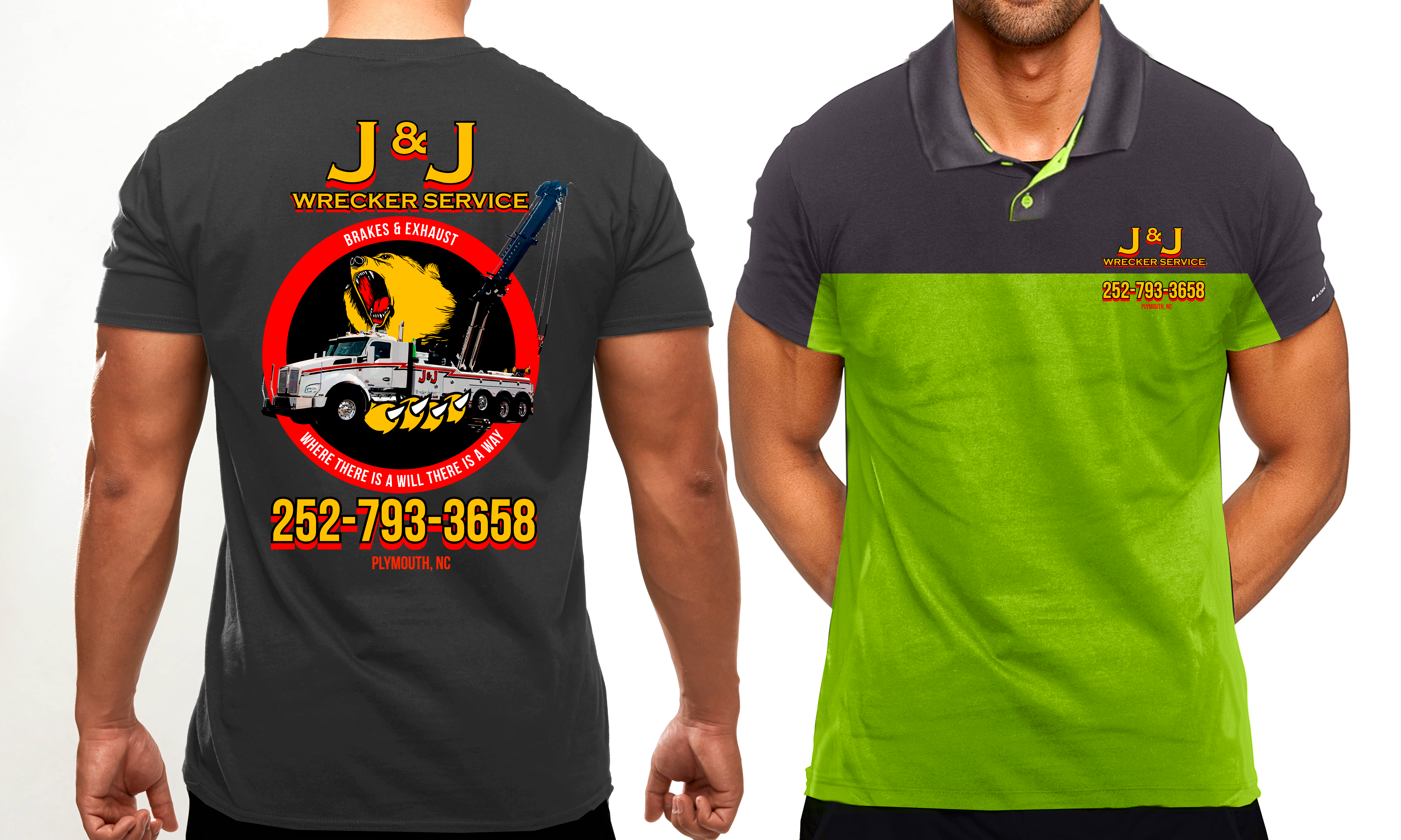 T-Shirt-Design von juanjoseolivieri für J&J Wrecker Sservice | Design #31643978