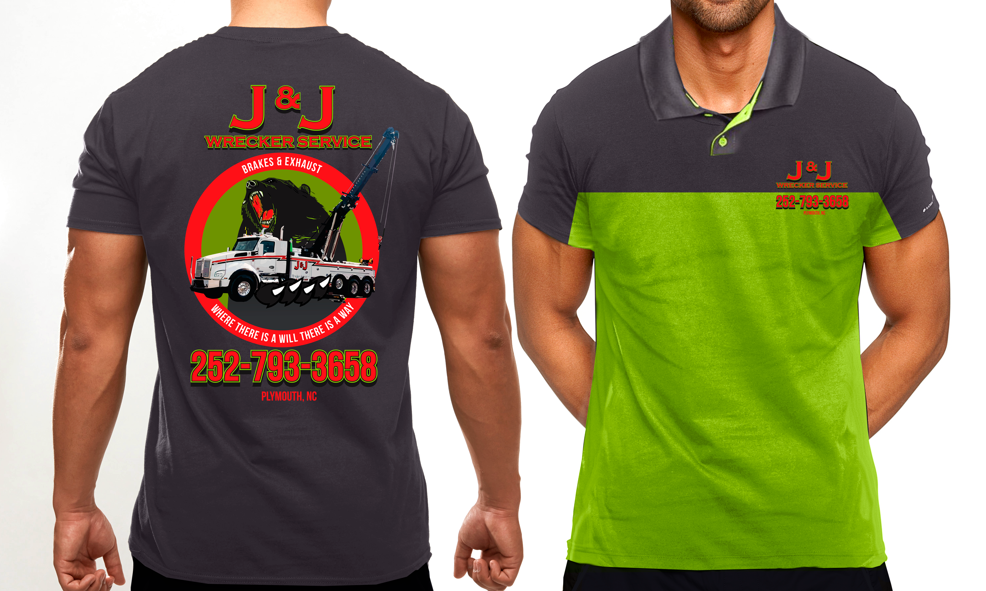 Design de T-shirt par juanjoseolivieri pour J&J Wrecker Sservice | Design #31657842