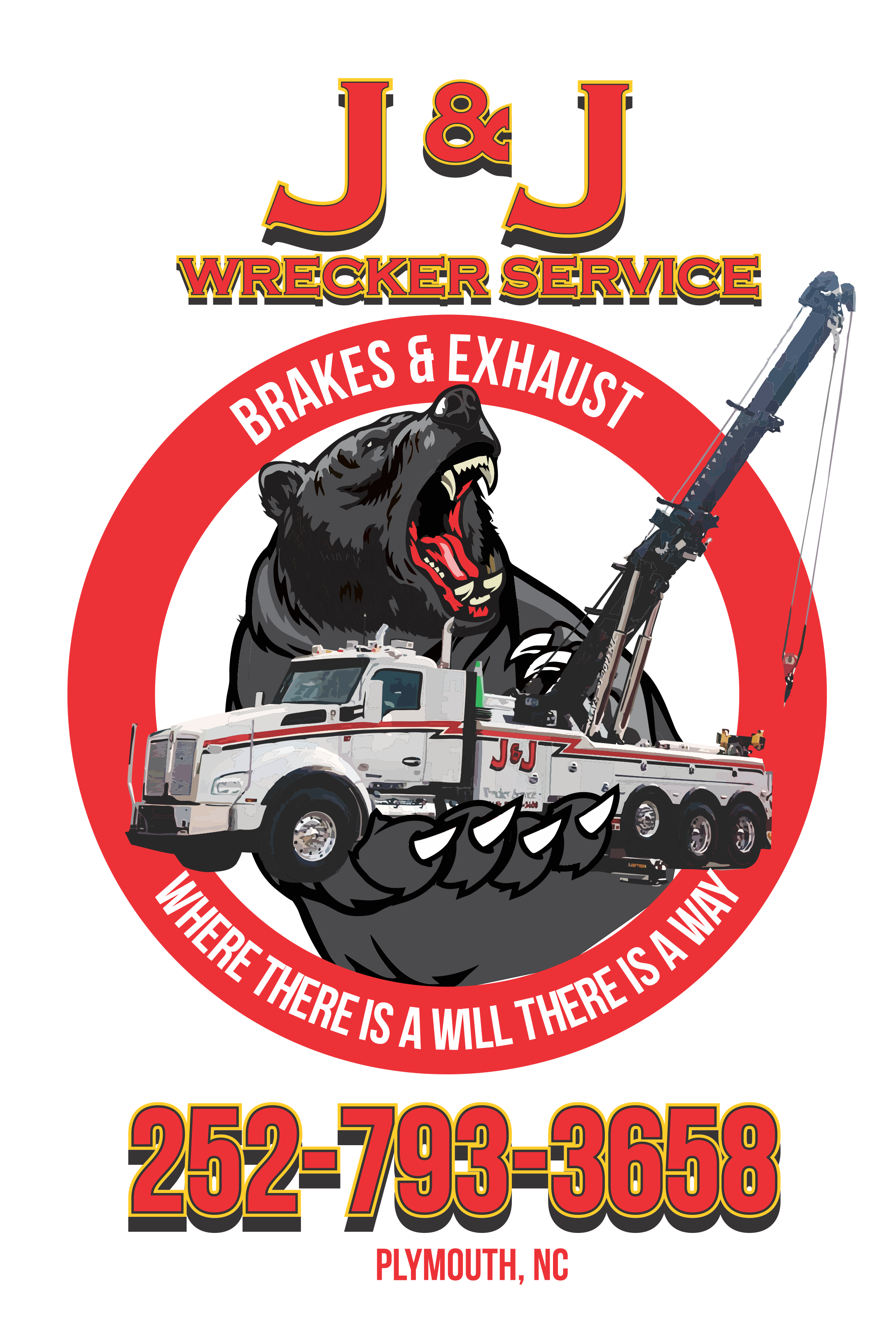 Design de T-shirt par juanjoseolivieri pour J&J Wrecker Sservice | Design #31745307