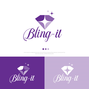 Logo Design by Revolt Team for Bling-it | Design #31610952