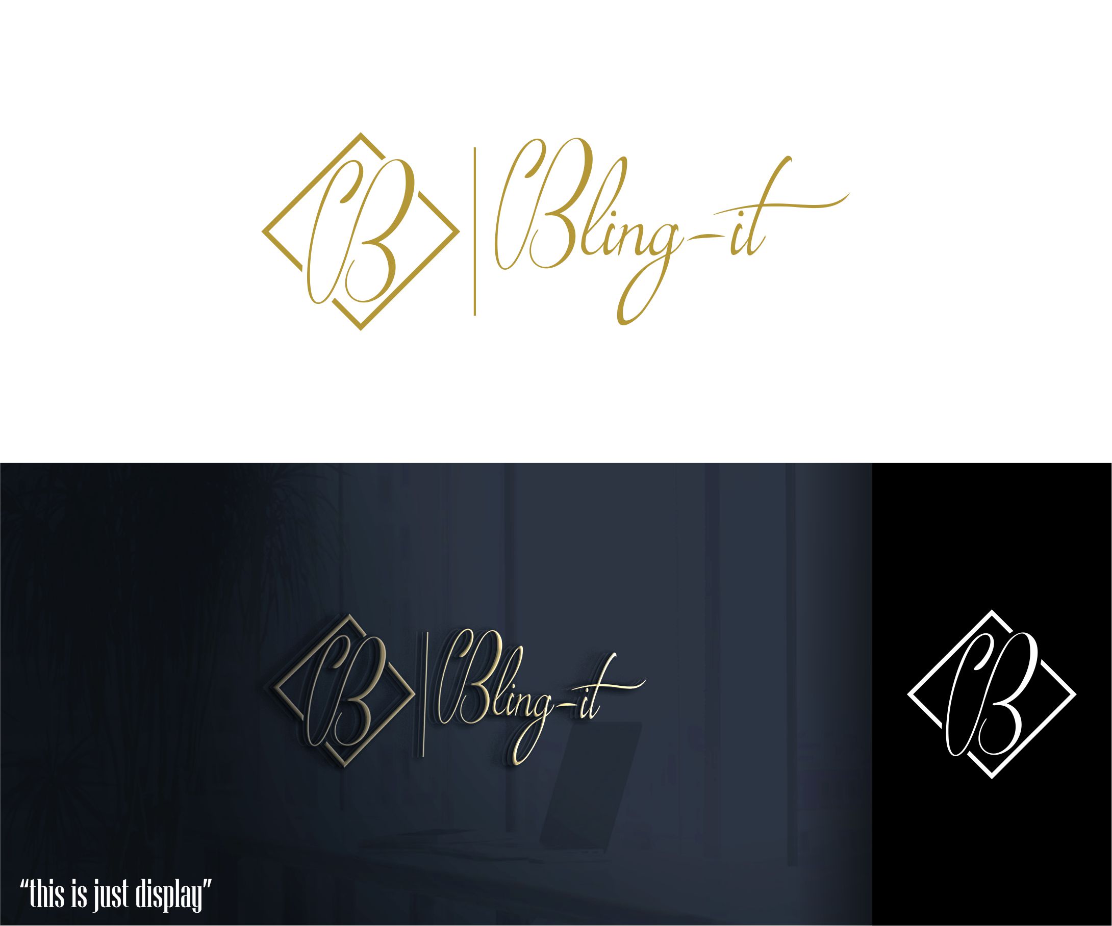 Logo Design by alkaline for Bling-it | Design #31610726