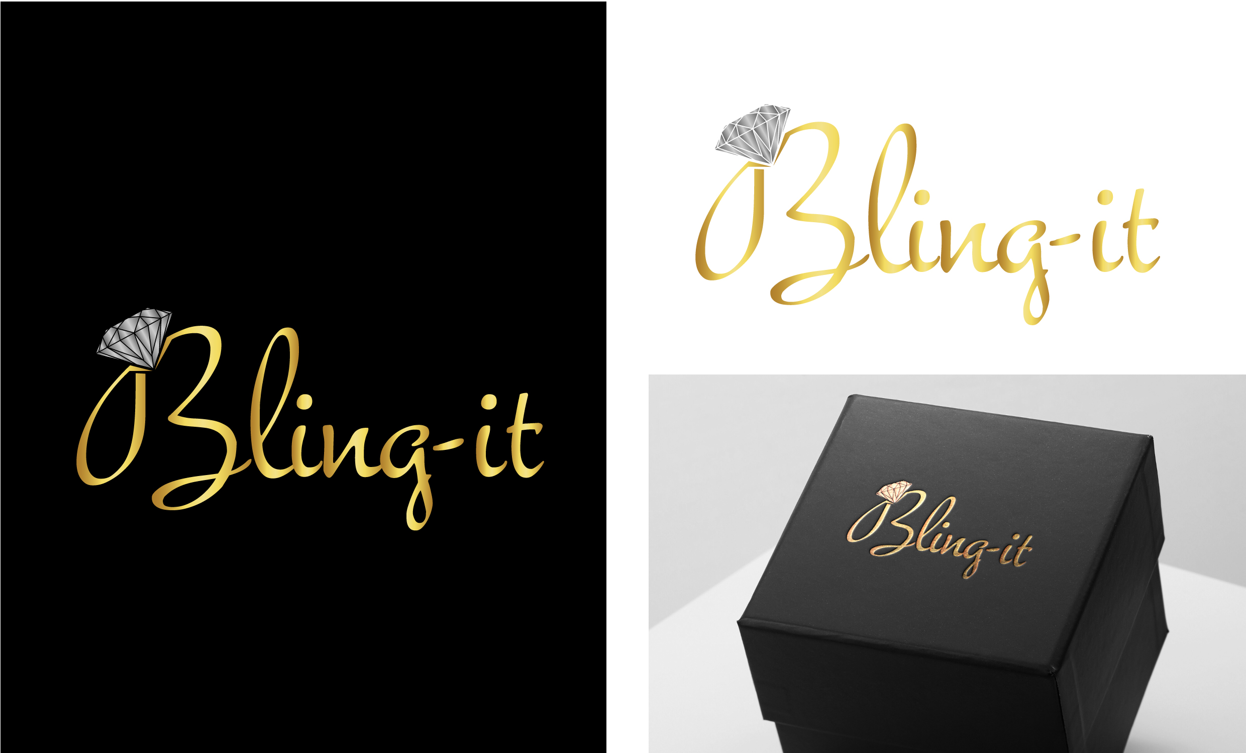 Logo Design by creative ismat for Bling-it | Design #31611489