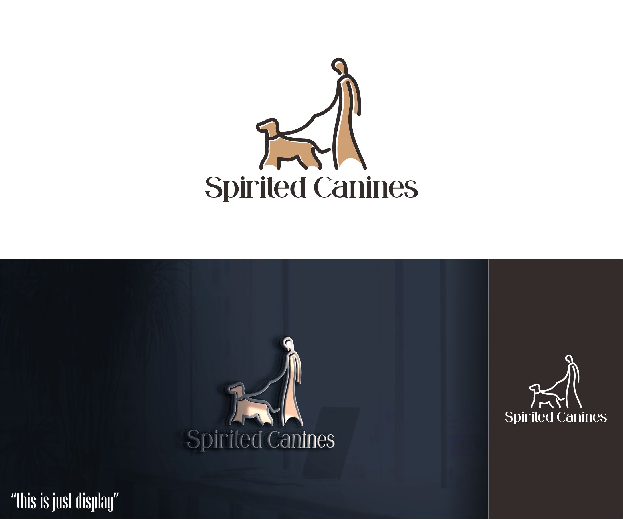 Logo Design by alkaline for A Girl and Her Dog Boutique | Design #31607460