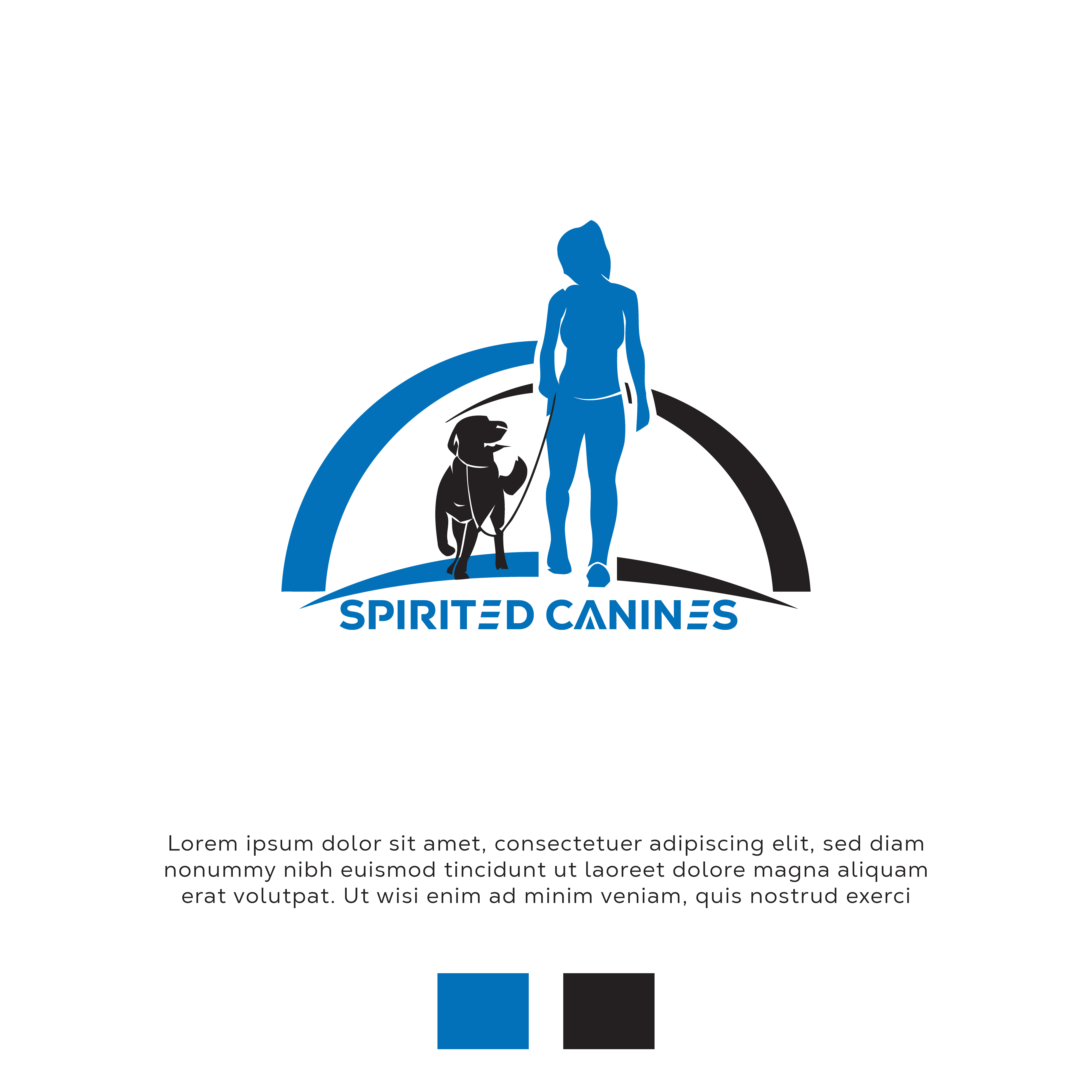 Logo Design by khadiga90 for A Girl and Her Dog Boutique | Design #31610023