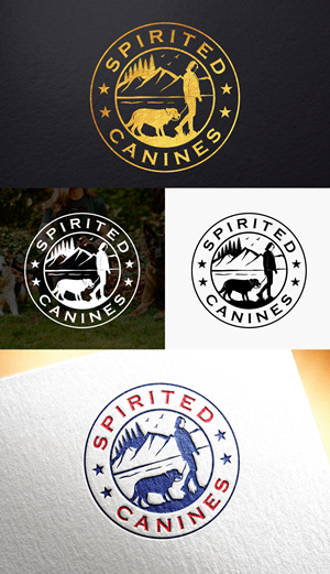 Logo Design by step forward 2 for A Girl and Her Dog Boutique | Design: #31607739