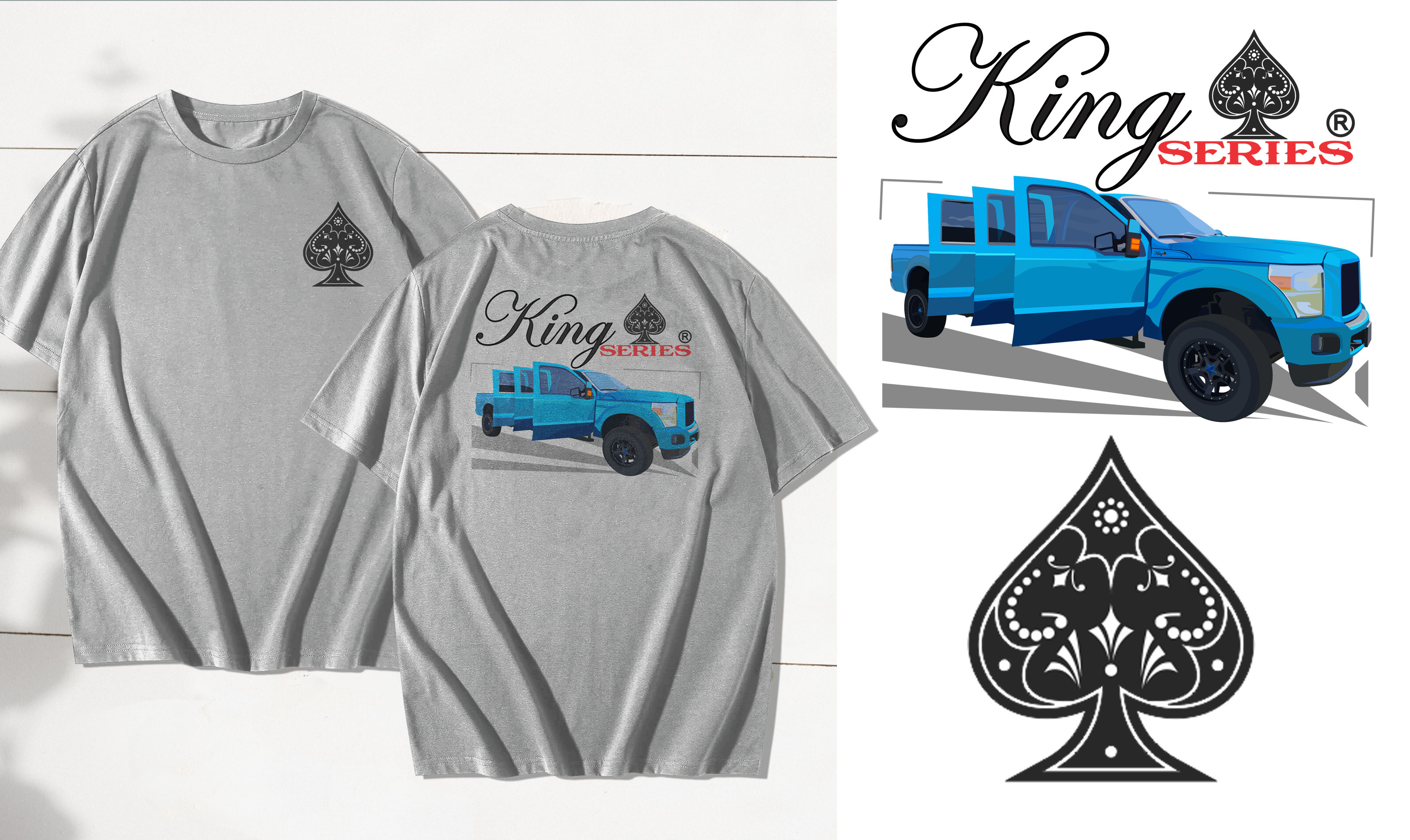 T-shirt Design by devidigitalart for King Series LLC | Design #31610536