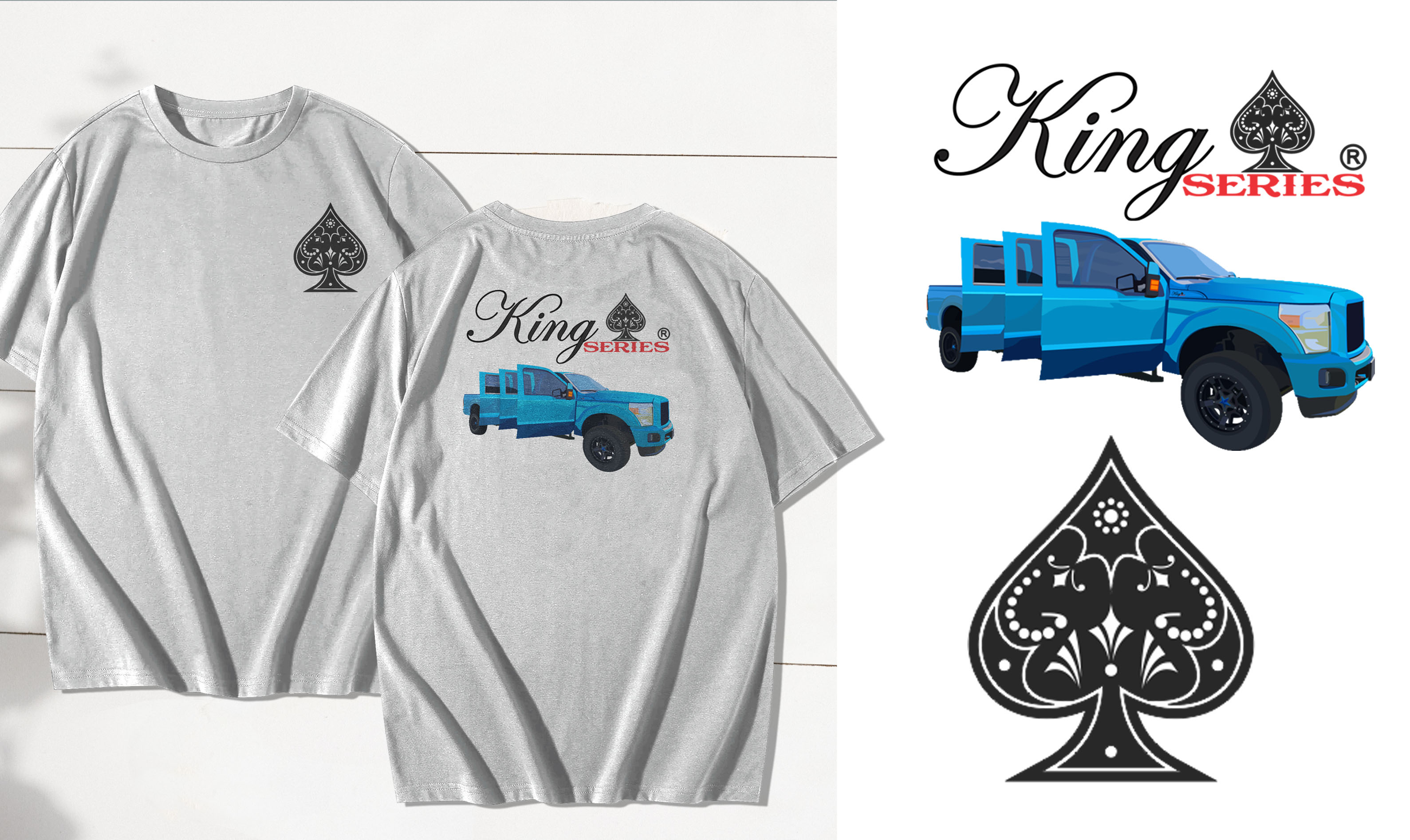 T-shirt Design by devidigitalart for King Series LLC | Design #31610542