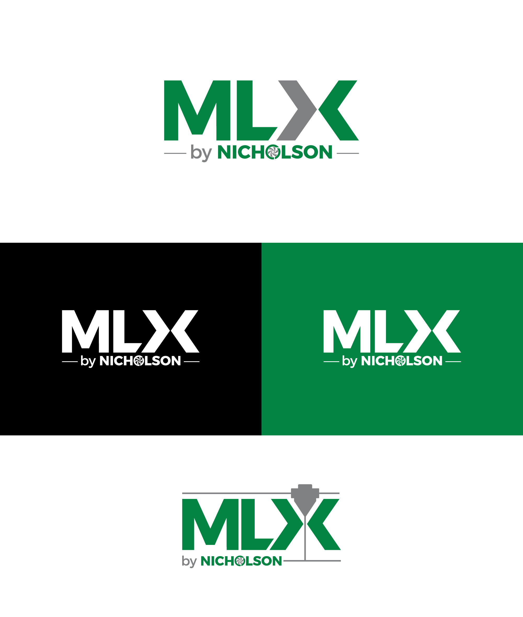 Logo Design by Ellene for Nicholson Manufacturing | Design #31628884