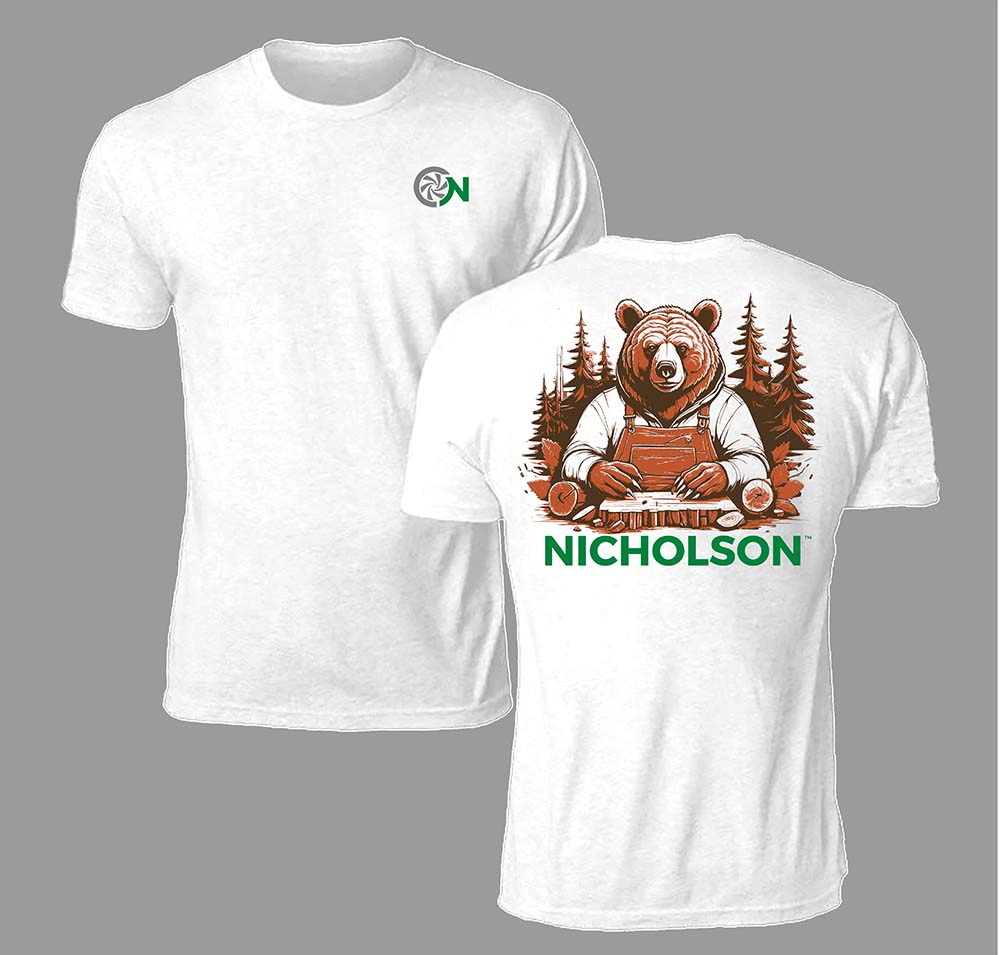 T-Shirt-Design von Johncina für Nicholson Manufacturing | Design #31628345