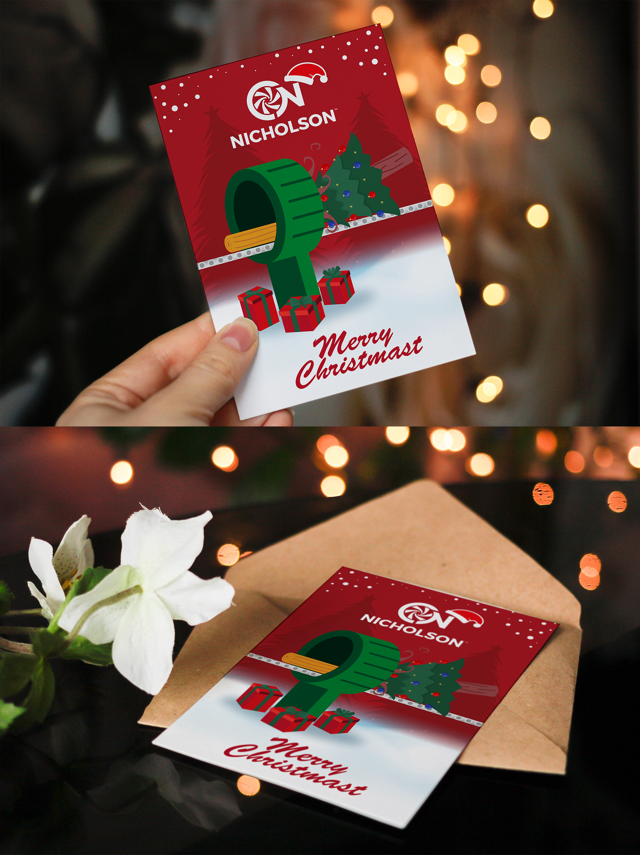 Stationery Design by yusmoker for Nicholson Manufacturing | Design #31613053