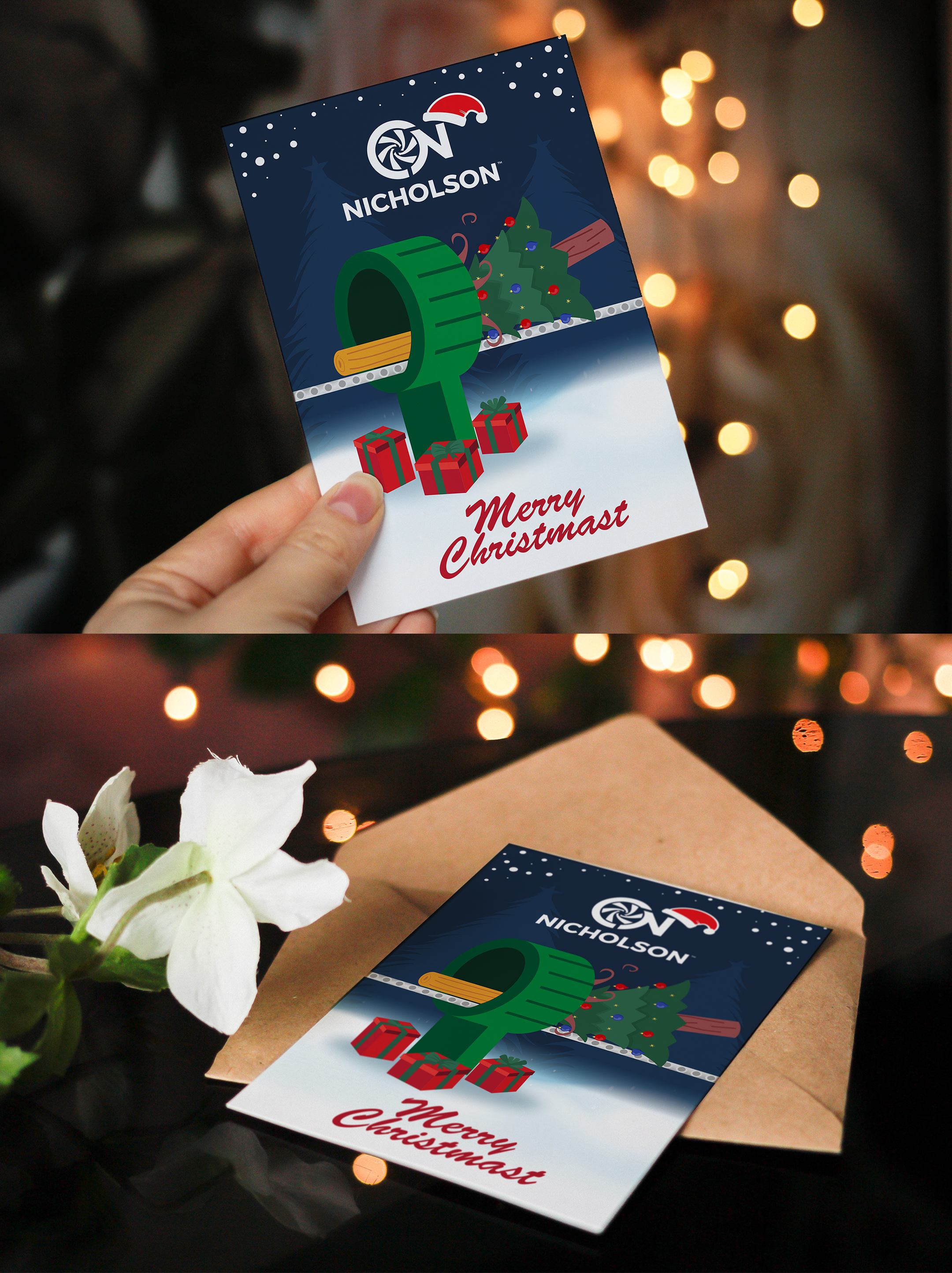 Stationery Design by yusmoker for Nicholson Manufacturing | Design #31613054