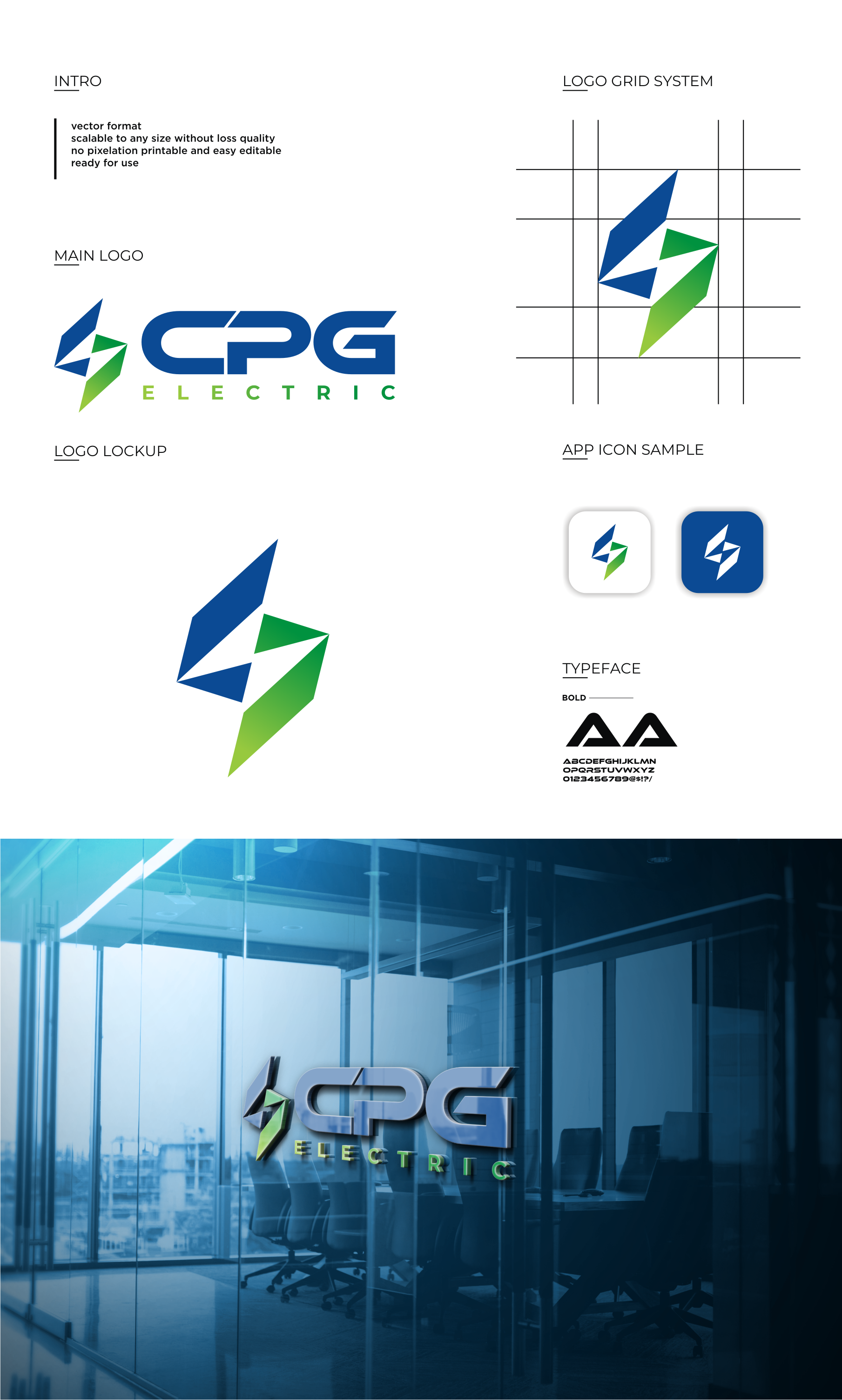 Logo Design by aquila© for CPG Electric | Design #31664374