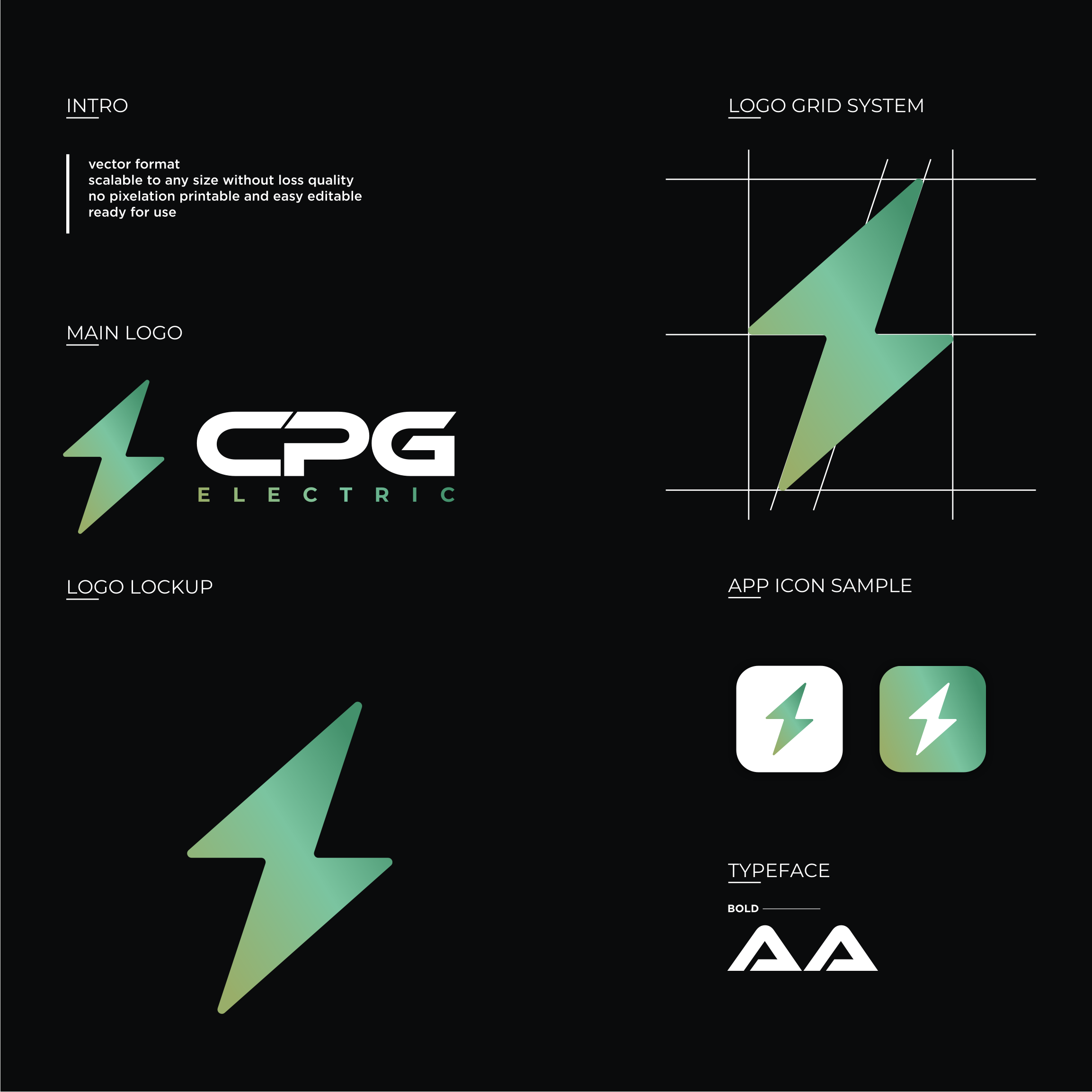 Logo Design by aquila© for CPG Electric | Design #31664451