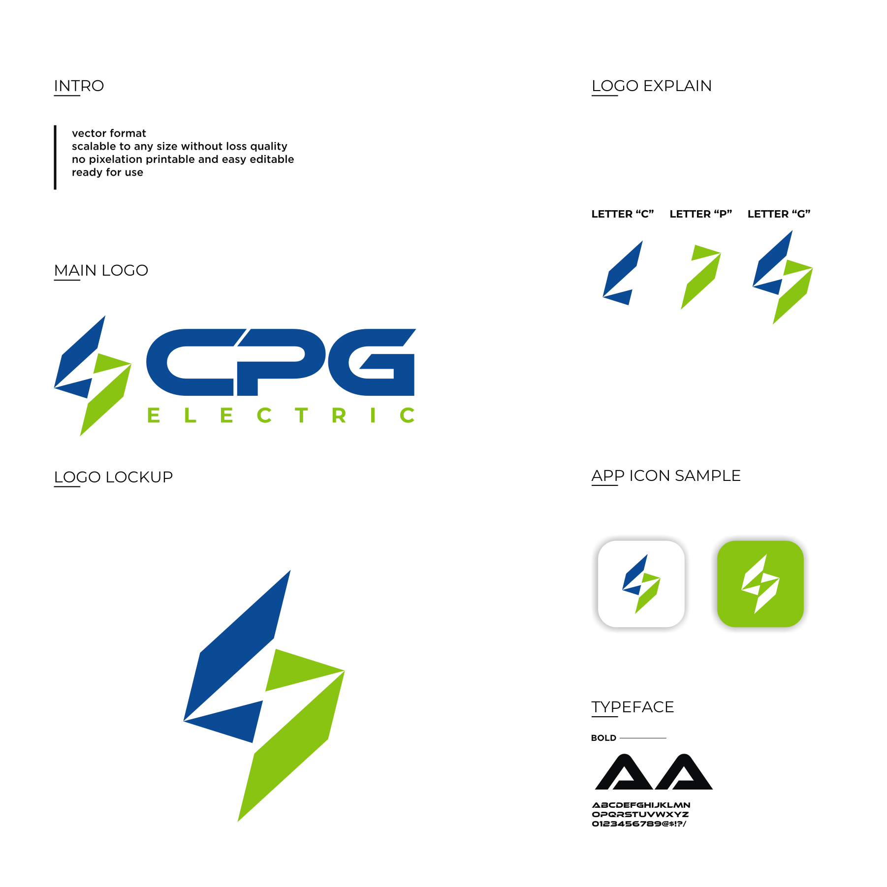 Logo Design by aquila© for CPG Electric | Design #31664565