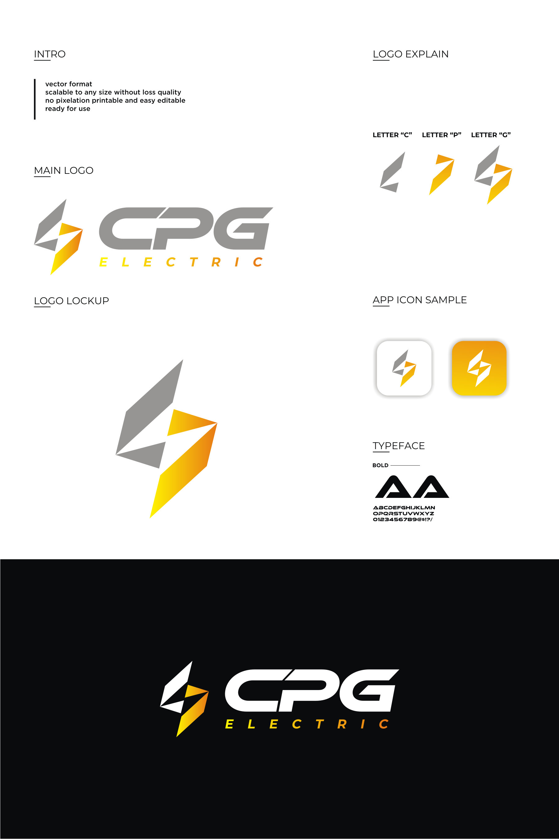 Logo Design by aquila© for CPG Electric | Design #31699543